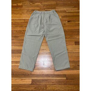 Railriders Mens Pants Sz Medium Beige Khakis Nylon Fit Ripstop Hiking Outdoors